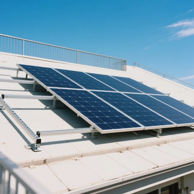 Hot Selling Sandwich Panel Solar Roof Mounting System with Solar Clamp for Solar Panels