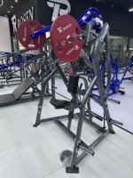 Equipo de Gimnasio Comercial con Garantía de Seguridad, Equipo de Entrenamiento de Pecho ROSEN, Acero Galvanizado, Iso Lateral D.Y.Row