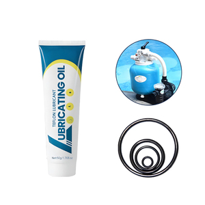 Havuz o-ring sızdırmazlık plastik boru su geçirmez gres için endüstriyel kullanım için 50g şeffaf silikon gres su geçirmez yağlayıcı - Product Image 1