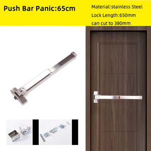 Serrure de barre de poussée de sortie de secours de <span class=keywords><strong>porte</strong></span> de sortie de panique d'acier inoxydable - Product Image 4