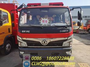 New DongFeng 5CBM (5001-7000L) Foam Fire Fighting Manual <b>Transmission</b> 4x2 Diesel Euro 3 Tanker <b>Truck</b> - Product Image 4