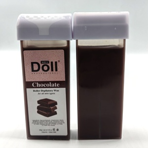 <span class=keywords><strong>Cera</strong></span> Depilatoria en Roll-on de Chocolate de 100g, Cartucho de <span class=keywords><strong>Cera</strong></span> Caliente para Depilación - Product Image 2