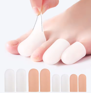 Protecteur d'<span class=keywords><strong>orteils</strong></span> en gel de silicone de haute qualité, très élastique, anti-friction, réductible en taille, coussin de séparation <span class=keywords><strong>pour</strong></span> les <span class=keywords><strong>orteils</strong></span>, soulagement de la douleur - Product Image 5