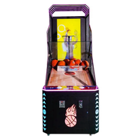 Jeu de sport à pièces Hot Street 55 LCD Basketball Shooting Machine