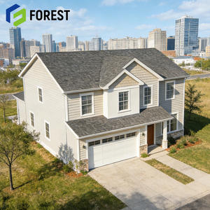 Maison préfabriquée moderne de luxe à deux étages, villa en acier léger, 2 chambres, structure modulaire LGS - Product Image 1