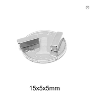 Magnet Blok 15x5x5mm, Magnet Batang Custom 15x5x5mm, Imane N52 15mm, Magnet Persegi 5x5mm, Magnet Persegi Panjang, Magnet Neodymium N35 15*5*5
