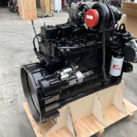Ensemble moteur DCEC B210 d'origine, moteur diesel 6BT5.9 avec compresseur d'air pour ensemble moteur Cummins 6BT5.9