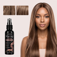 Spray d'entretien pour perruques à marque privée, doux, léger, anti-emmêlement, hydratant, pour maintenir la brillance et la texture volumineuse