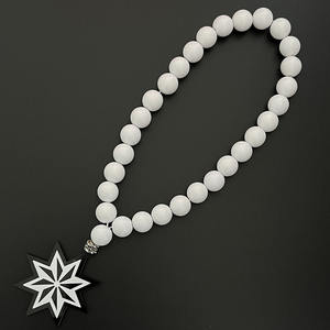 Ciondolo per auto in acrilico a otto punte, - Product Image 6