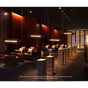 Lámpara Colgante de Estilo Industrial, LED Vertical Larga, E26, de Una Sola Cabeza, para Hoteles y Casas de Huéspedes - Product Image 5