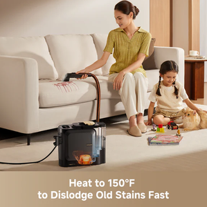 Nettoyeur de tapis à vapeur DREAME N20 avec lavage à l'eau chaude, nettoyeur de tissus d'ameublement portable avec fonction autonettoyante - Product Image 3