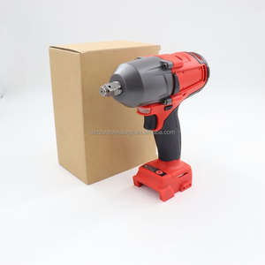 1/2英寸1300NM家用电动五金工具工业多用途冲击扳手发光二极管工作灯电池电动 - Product Image 2