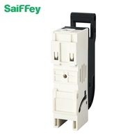 Disjoncteur à fusible NH NT 2P, porte-fusible basse tension, isolateur de distribution d'énergie industrielle en matériau PC AC 50/60Hz