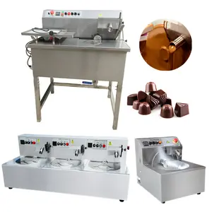 Chocolate Melting Machine Automatic Tempering Chocolate Machine Melting Chocolate Covering Dispenser Melting Machine