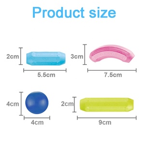 46 Uds. DIY bloques de construcción magnéticos creativos juguetes apilables Barra de palos magnéticos 3D educativos y bolas con caja de almacenamiento portátil - Product Image 6