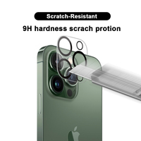 Protecteur d'écran d'objectif de caméra pour iPhone 14 Film d'objectif de caméra pour iPhone 14 Plus Protecteur d'objectif de caméra