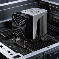 Dissipateur thermique actif pour processeur de serveur KYL4094-4UA 4U pour AMD EPYC 7000 et Ryzen Threadripper PRO 5000 LGA4094 sWRX8 280W TDP 92mm Fan