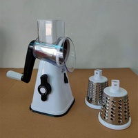 Plastic Handmatige Roestvrijstalen Grinder Groentekaasrasp