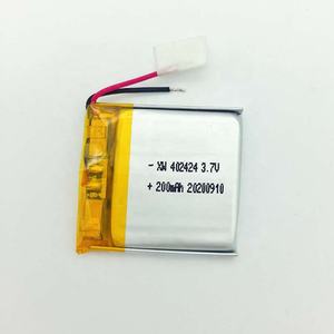 402424 3.7V 200mAh lipo pil ile pcb - Product Image 4