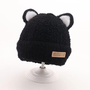 Winter Niedliche Baby Strick mütze mit Ohren Kind Kleinkind mütze Gestrickt Warmer Gehörschutz Herbst Winter Kinder - Product Image 2