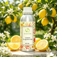Huile Essentielle de Citron en Gros pour Diffuseur, Huile Parfumée Longue Durée pour Fabrication de Bougies et Parfums