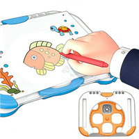Tableau de dessin à projection LED MILI pour enfants, jouet éducatif portable, projecteur de croquis, jouet d'apprentissage artistique pour les tout-petits