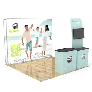 Customized Color light box exhibition uniquely designed trade show booth