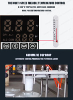 Machine de scellage de gobelets en papier et de couvercles de haute qualité pour beurre de cacahuète tahini lubrifiant
