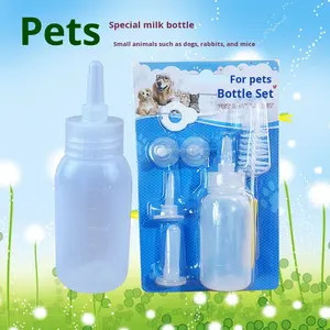 Biberón pequeño para mascotas, nuevo diseño de plástico con 1 año de garantía para cachorros, gatitos, chinchillas y conejos - Product Image 5