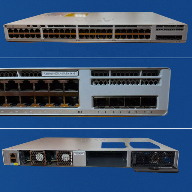 C9200L-48P-4G-E New Cisco Catalyst 9200L Series Switch 48 Port PoE+ Ethernet Network Essentials Uplink Switches C9200L-48P-4G-E