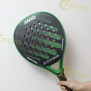 Raquette de padel professionnelle EXITO personnalisée en fibre de carbone, fabriquée en usine, de haute qualité - Product Image 2