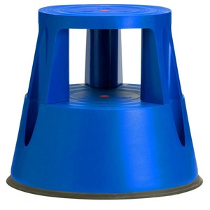 TWINCO Plastic 2 Step <strong>Stool</strong> <strong>with</strong> <strong>Wheels</strong> - Product Image 2