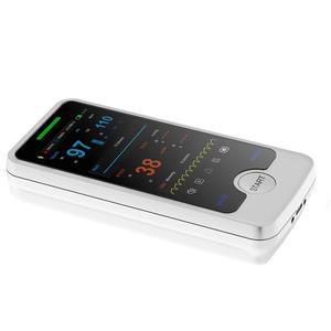 पशु चिकित्सा बहु-पैरामीटर मॉनिटर 4-इंच एचडी टच स्क्रीन स्पू2 pr etco2 pr etco2 महत्वपूर्ण संकेत 500 डेटा भंडारण के साथ पालतू क्लिनिक के लिए निगरानी - Product Image 6