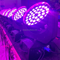 36x18W RGBAWUV 6in1 LED Zoom Wash Moving Head Light 36*18W RGBWA UV 6in1 Zoom Wash Moving Head 36x18W LED Moving Head Light