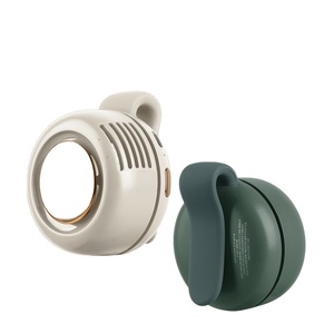 Ventilateur de taille portable USB ultra-léger sans pales, réglable à 360°, avec clip, idéal pour la randonnée et la pêche, emballage en boîte couleur - Product Image 1