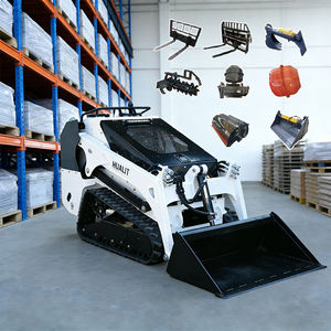 شحن مجاني، لودر تجاري صغير معتمد من CE وEPA، لودر خشبي صغير رخيص بالجملة، لودر انزلاقي صغير للبيع - Product Image 1