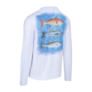 Camiseta de Manga Larga para Hombre con Protección Solar UPF 50+, Transpirable, de Poliéster y Elastano, con Malla, Protección UV, para Pesca - Product Image 2
