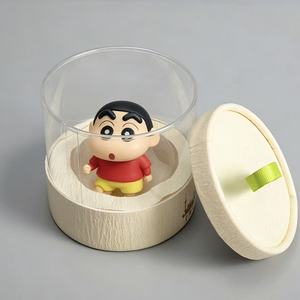 Caja de Papel Personalizada con Tapa Transparente, Diseño Moderno y Creativo para Regalos, Juguetes y Muñecas - Product Image 1
