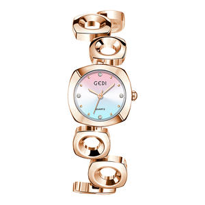 Montre pour femme de grande valeur, élégante, bracelet irrégulier, alliage artistique, montre à quartz - Product Image 4