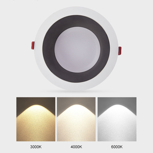 7W 10W 15W Foco redondo empotrado <span class=keywords><strong>Downlight</strong></span> 3000K 4000K 6000K <span class=keywords><strong>Cocina</strong></span> SMD Luz de techo regulable para iluminación - Product Image 5