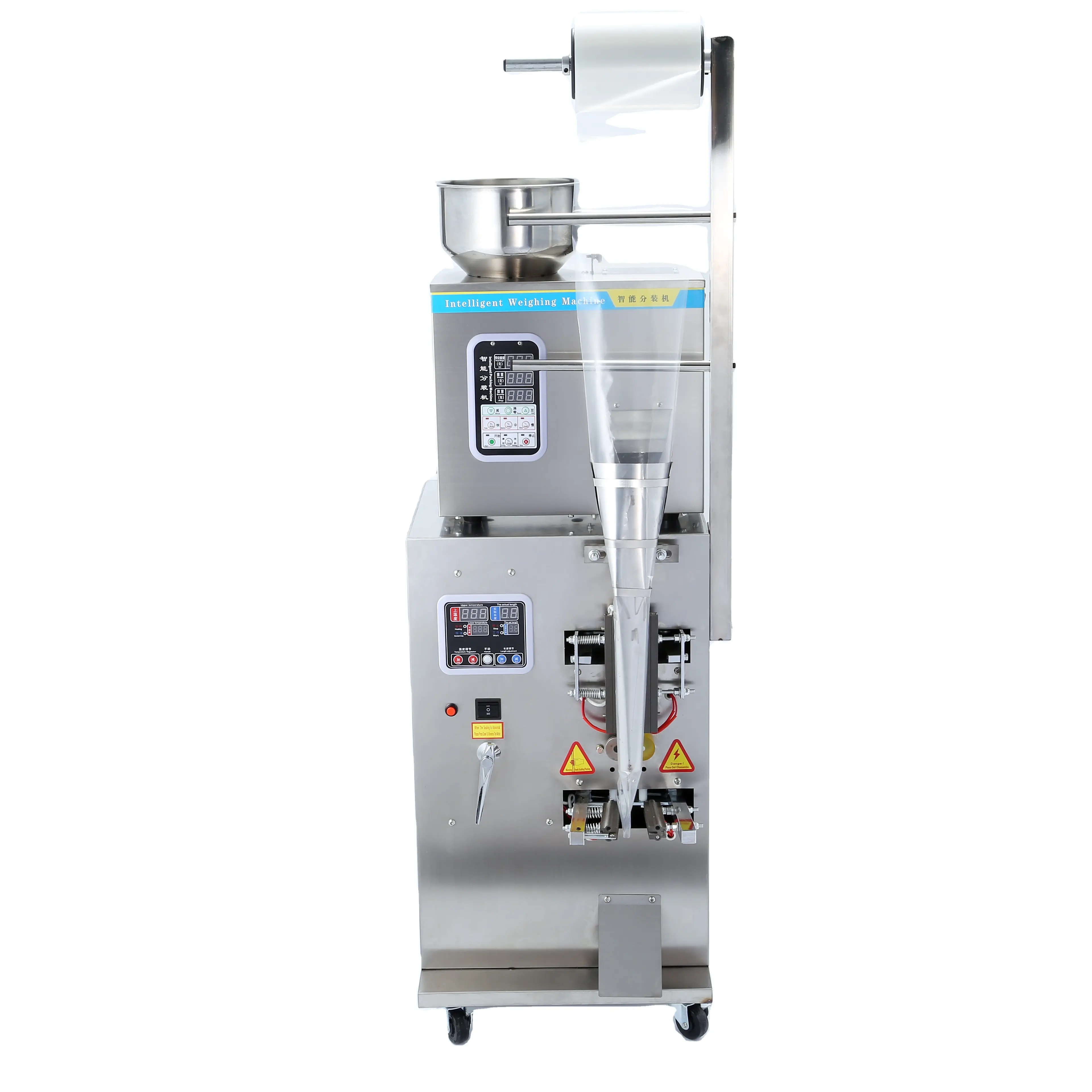 CF-200 PP automatic electric 3/4 sides seal particle powder filling packing machine