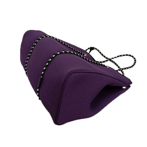 กระเป๋าโท้ทนีโอพรีนเจาะรูแฟชั่น-กระเป๋าชายหาดของผู้หญิงพร้อมกระเป๋าพับ - Product Image 6