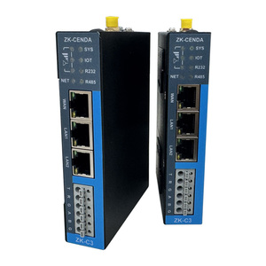 ZK-CENDA công nghiệp iốt cổng Ethernet chuyển đổi với khe cắm thẻ <span class=keywords><strong>Sim</strong></span> 9V-48V Kết nối Wifi và RJ45 kết nối - Product Image 1