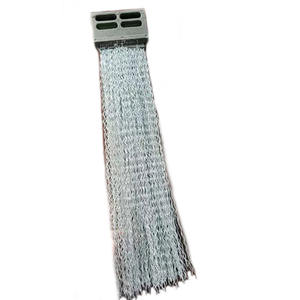 Brosses galvanisées de balayeuse de rue de bloc de fil d'acier - Product Image 1