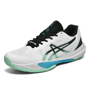 Chaussures de tennis de table et de <span class=keywords><strong>badminton</strong></span> respirantes pour femmes et hommes, baskets de tennis simples, chaussures de pickleball d'extérieur, taille 36-45 - Product Image 4