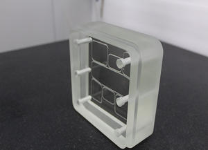 Op maat gemaakt ultradik rond borosilicaatglas met kanalen & gaten - Product Image 6