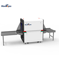 Scanner stationario per bagagli a raggi X,tunnel sur mesure 650 × 500 mm, imagerie double énergie pour établissements publics