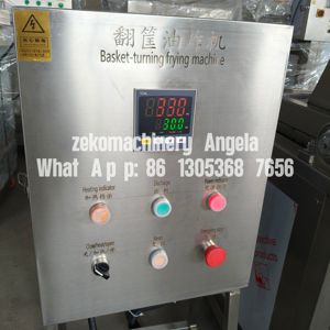 Nouvelle machine à frire automatique électrique pour pakora, beignets, jalebi, <span class=keywords><strong>hush</strong></span> puppies, avec acier inoxydable 304 et haute productivité - Product Image 3