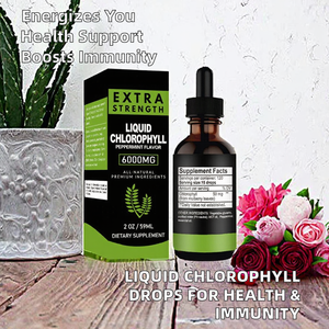 성인 건강 개선 구강용 액상 클로로필 드롭스 59ml 순수 식물 추출물 면역력 및 체중 감량 지원 - Product Image 2