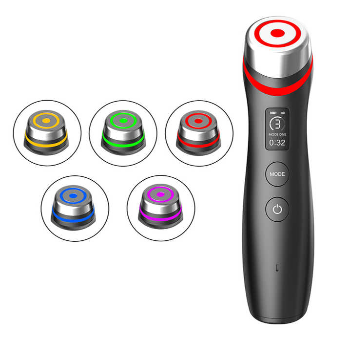 2024 Age Booster Pro LED Facial Massage Tool - 6 in 1 Skincare